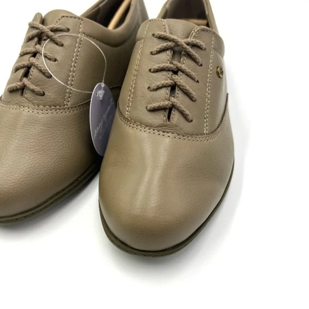 6WW 6XW Easy Spirit Motion Lace Up Comfort Leather Oxford Walking Sneakers Shoes